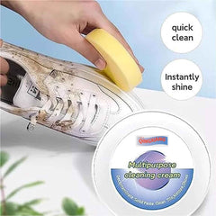 Shoe Cleaning Cream – Stain Remover for Sneakers | Velvet Wipe