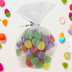 Clear Cookie Bags – Durable Transparent Treat Bags (25 Pcs)