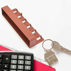 Key Holder Stand – 6 Hooks Multiuse for Home & Bathroom | Bathora