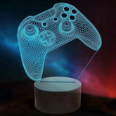3D Illusion LED Night Lamp – Gaming Controller Design for Gamers