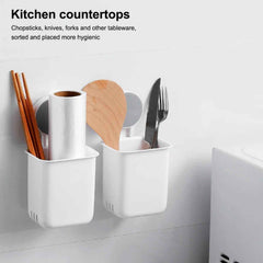 Bathroom Organizer Cups – Space-Saving Wall Mounted Set