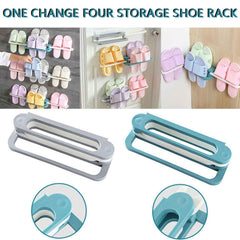 Wall Mounted Slipper Stand – Space Saving Footwear Organizer