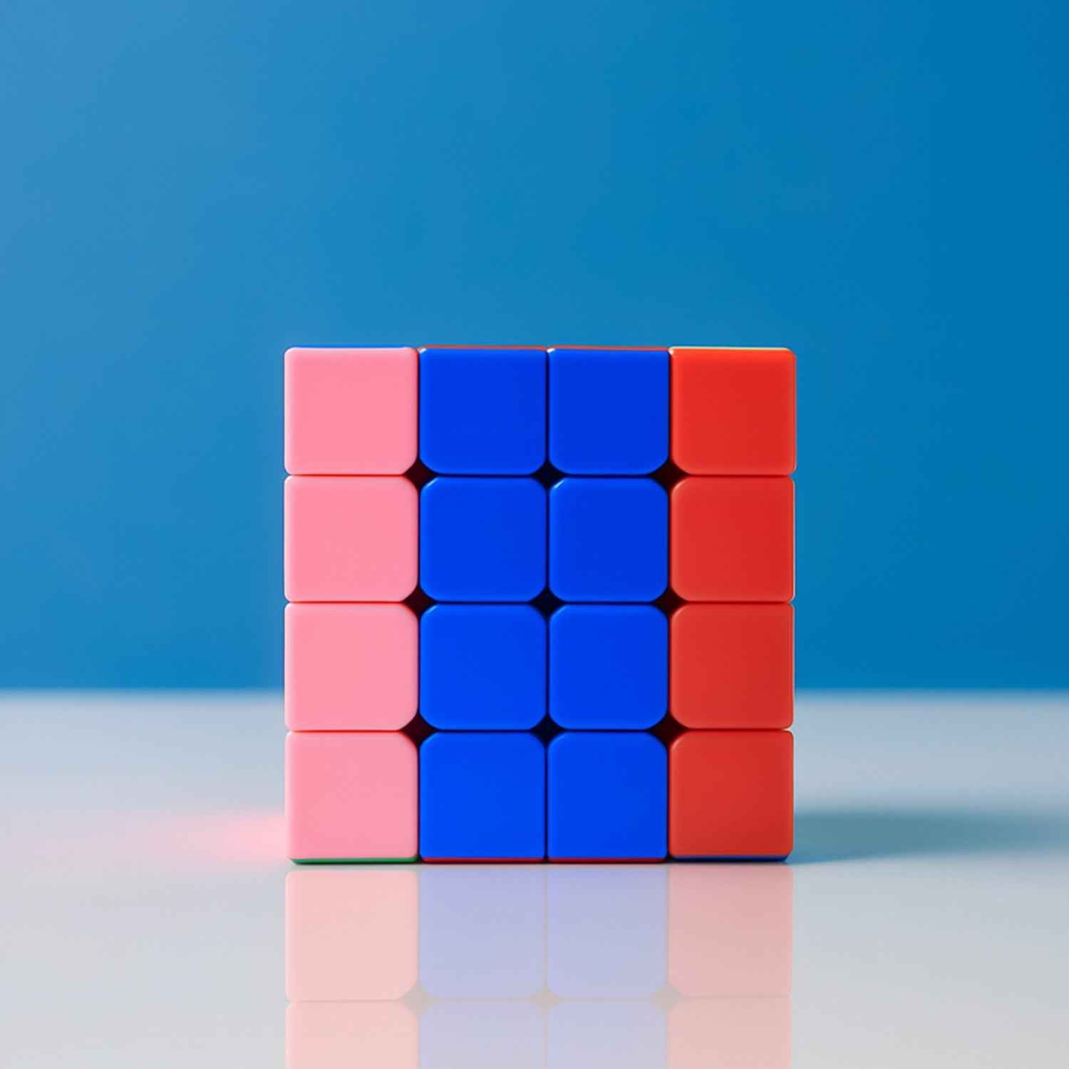 4x4 Magic Speed Cube – Smooth Rotating Brain Teaser Puzzle