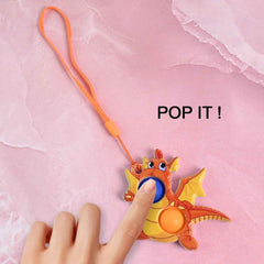 Dragon Push Pop Fidget Toy – Calming Sensory Stress Relief