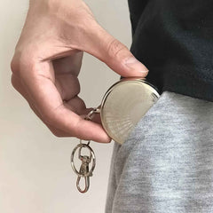 Mini Stainless Steel Ashtray Ð Portable with Secure Lid for Travel