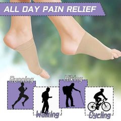 Arch Support Sleeve – Flat Feet & Plantar Fasciitis Relief | Velvet Wheels