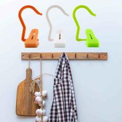 Hanging Hook Clip – Strong Grip & Rotatable, Multipurpose Use
