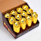 Flickering LED Candles (12 pcs) – Realistic Flame Decor | JubileeJoy