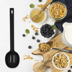 Silicone Kitchen Spoon – Non-Stick Heat Resistant | CookAura