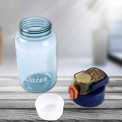 600ml Leak-Proof Plastic Water Bottle – Flip Cap with Safety Lock