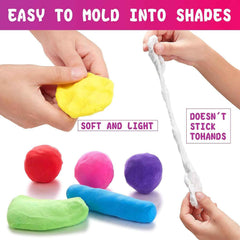 Antibacterial Kids Clay Set – 12 Vibrant Colours for Creative Play