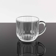 Transparent Plastic Tea Cups Set of 6 – Unbreakable & Lightweight