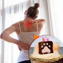 Small Paw Print Hot Water Bag Ð Effective Pain & Warmth Relief