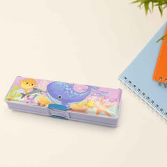 Cartoon Pencil Case – Double Deck Stationery Organizer | Writezo