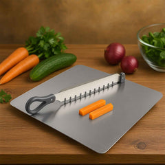 Vegetable Slicer Tool – Adjustable Stainless Steel Cutter for Uniform Slicing