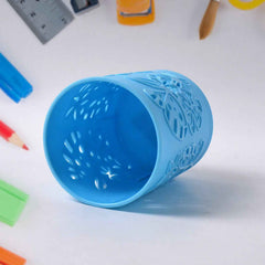 Pen Holder – Durable Plastic Mesh Desk Organizer Stand