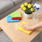 Microfiber Cleaning Cloths – 4-Pack Lint-Free Multipurpose Towels