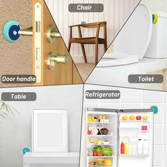 Cartoon & Fruit Wall Door Stopper – Soft Cushioned Bumper