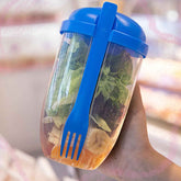 Fruit and Vegetable Salad Cups Ð Easy to Clean and Portable for Travel