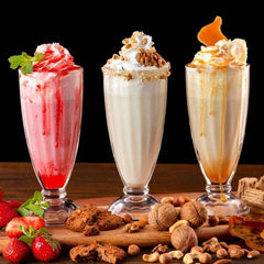Dessert & Falooda Glasses – Premium 400ML Set of 6