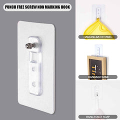Strong Adhesive Wall Hook Ð Damage-Free, Easy to Install