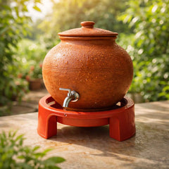 Matka Stand – Unbreakable Plastic Pot Holder | Tidy Table