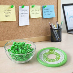 Heavy-Duty Plastic Push Pins Ð Reliable for Office & Home Use
