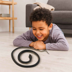 Realistic Rubber Snake Toy – Flexible & Lifelike Prank Fun