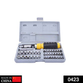 Socket & Screwdriver Tool Kit – 41-Piece Carbon Steel Set | ToolMate Pro