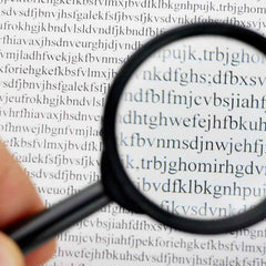 50mm Magnifying Glass for Reading – Clear Vision & Durable | Worko
