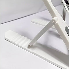 PHOBIA folding mobile and tablet stand in a compact, portable position.