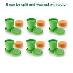 Folding Travel Cup – Collapsible Silicone Tumbler for Kids |