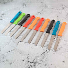 Laser Kitchen Knife Set – 10 Pc Stainless Steel | Supermom