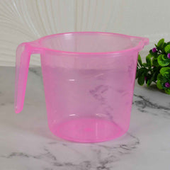 Bath Water Mug – 1200ml Transparent Plastic for Bathroom | Bathora