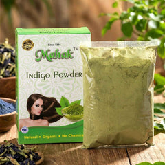 Natural Indigo Powder – Pure Herbal Hair Coloring & Care 80 gm