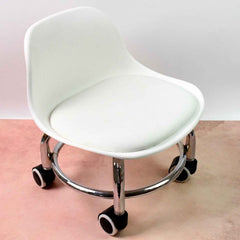 Rolling Stool with Wheels – Low Height & Ergonomic | Indo Glow