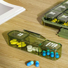 Weekly Pill Organiser – 21-Grid Daily Medication Box | Organivo
