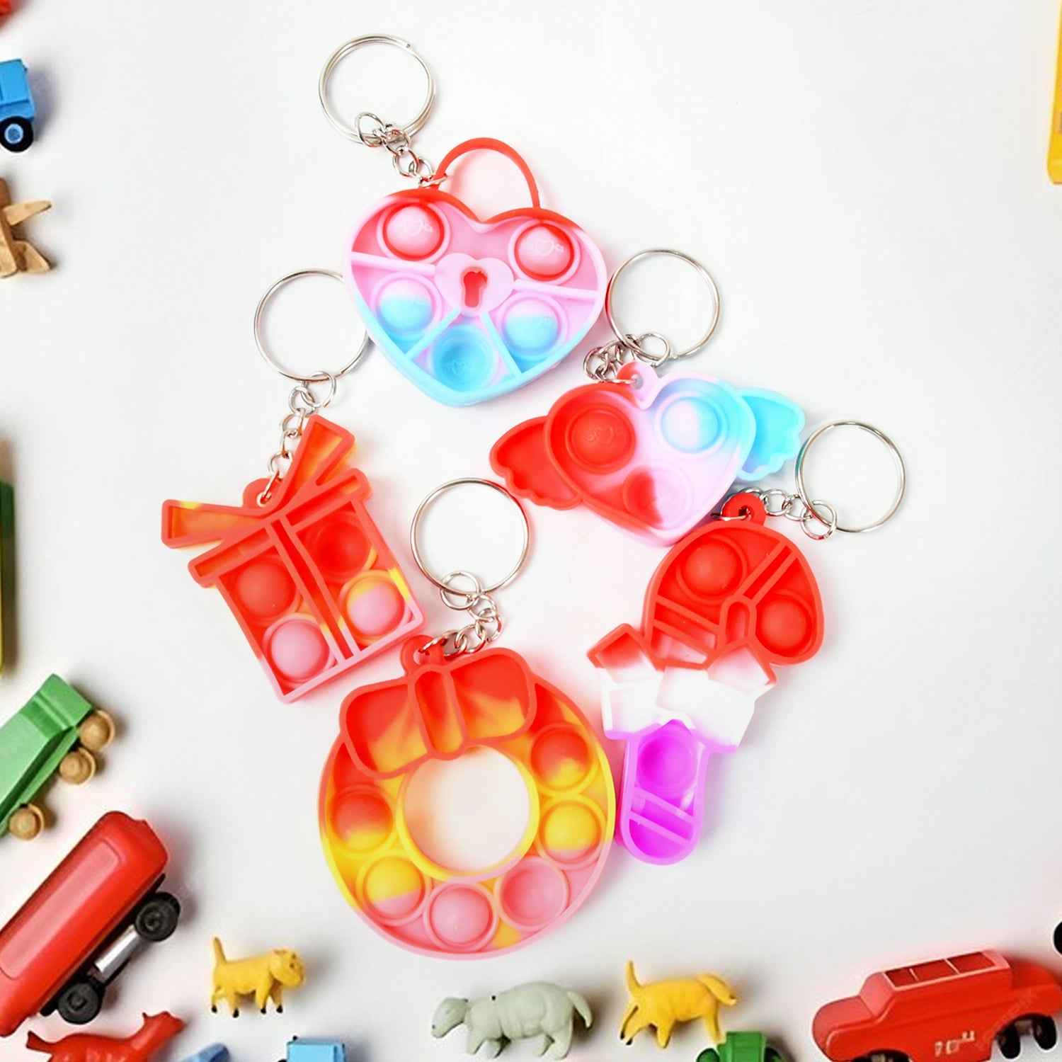 Pop It Keychain – Stress Relief Fidget Toy for Kids | Little Learners