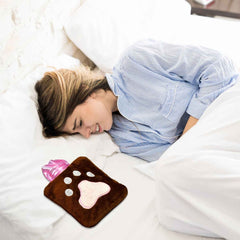 Small Paw Print Hot Water Bag Ð Effective Pain & Warmth Relief