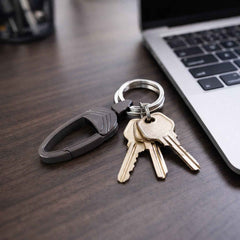 Heavy Duty Metal Carabiner Keychain – Durable & Secure Accessory