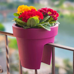 Balcony Flower Pot Holder – Durable 2 Pc Set | Plant Edge
