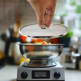 Stainless Steel Mesh Splatter Guard – Safe & Mess-Free Frying