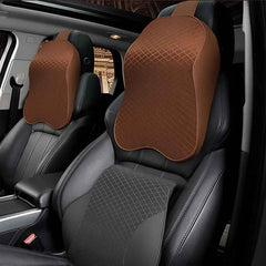 Memory Foam Car Neck Pillow – Ergonomic Support for Driving | Velvet Wheels