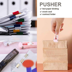 Paper Clamp Dispenser – Reusable Clips, No Holes | Papezo