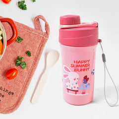 Leak-Proof Lunch Box – 2 Compartment Set with Bottle & Fork | Lunchie Bunchie
