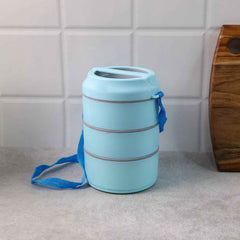 Insulated Lunch Box Set – 3 Layers with Leak-Proof Design & Handle