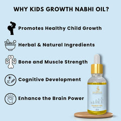 Kids Growth Nabhi Oil – Ayurvedic Boost for Bone Strength & Immunity
