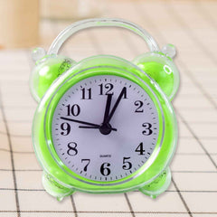 Quartz Analog Alarm Clock – Loud Alarm & Compact Design