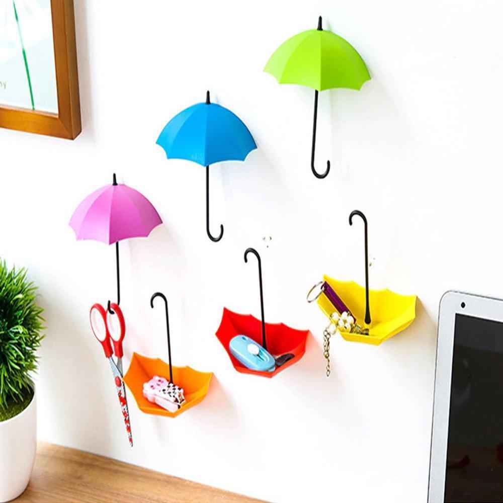 Umbrella Key Holder – Colourful Wall Mounted Hooks | Indo Glow