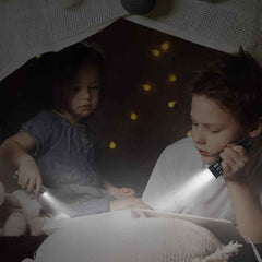 Mini Torch Portable – Super-Bright 3 LED Flashlight with Batteries